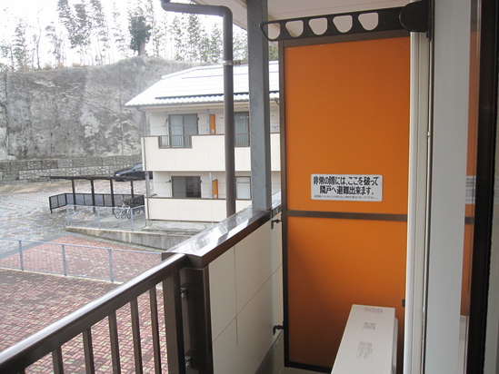洋間ベランダ