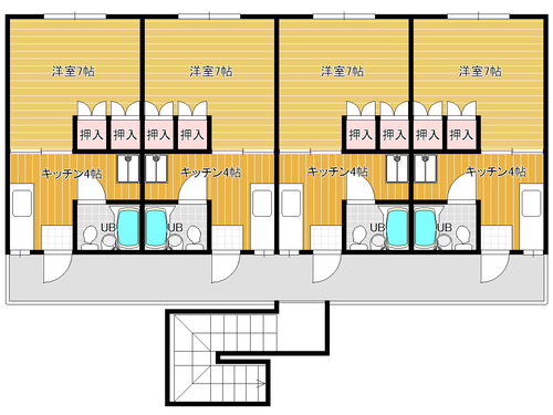【市街地】カーサPAIX　残り２室2